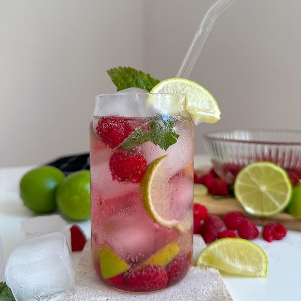 bezalkoholowe mojito malinowe “Virgin Raspberry Mojito” - zdjęcie