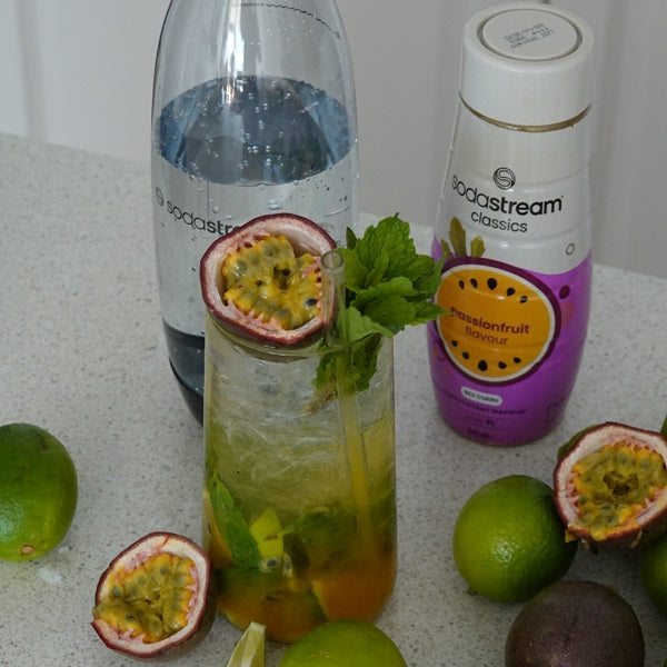 bezalkoholowe mojito marakuja - zdjęcie