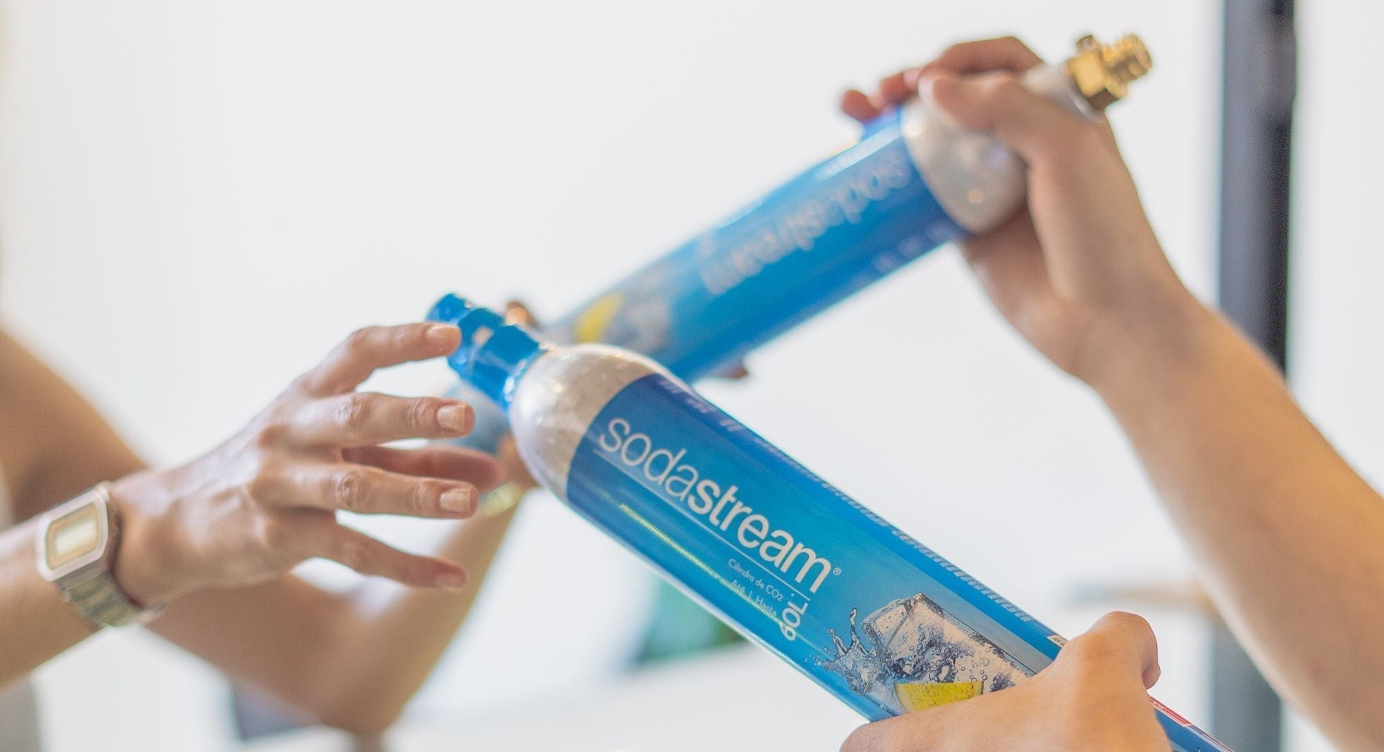 Wymiana cylindrów CO2 SodaStream