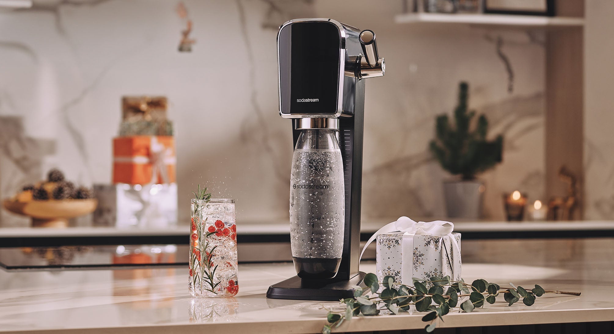 Saturator SodaStream Art z pudełkiem prezentowym