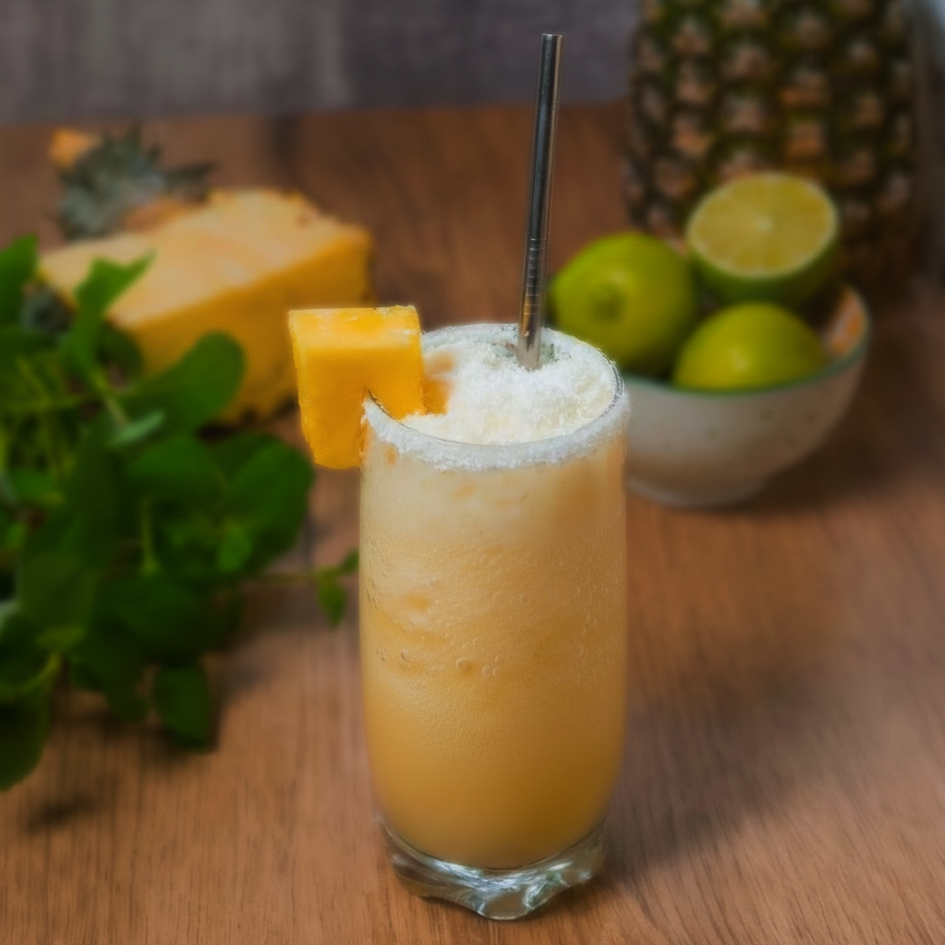 Bezalkoholowa pina colada - zdjęcie