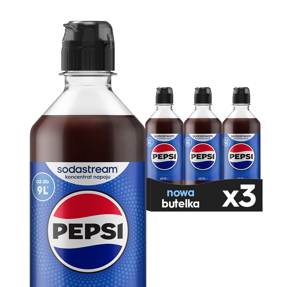 Syrop Pepsi 3 sztuki