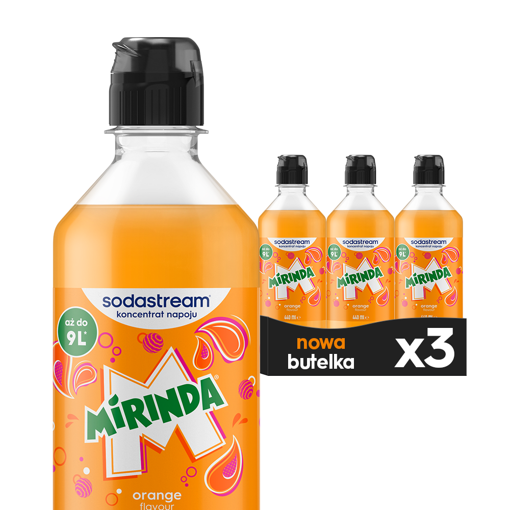 Syrop Mirinda 3 sztuki