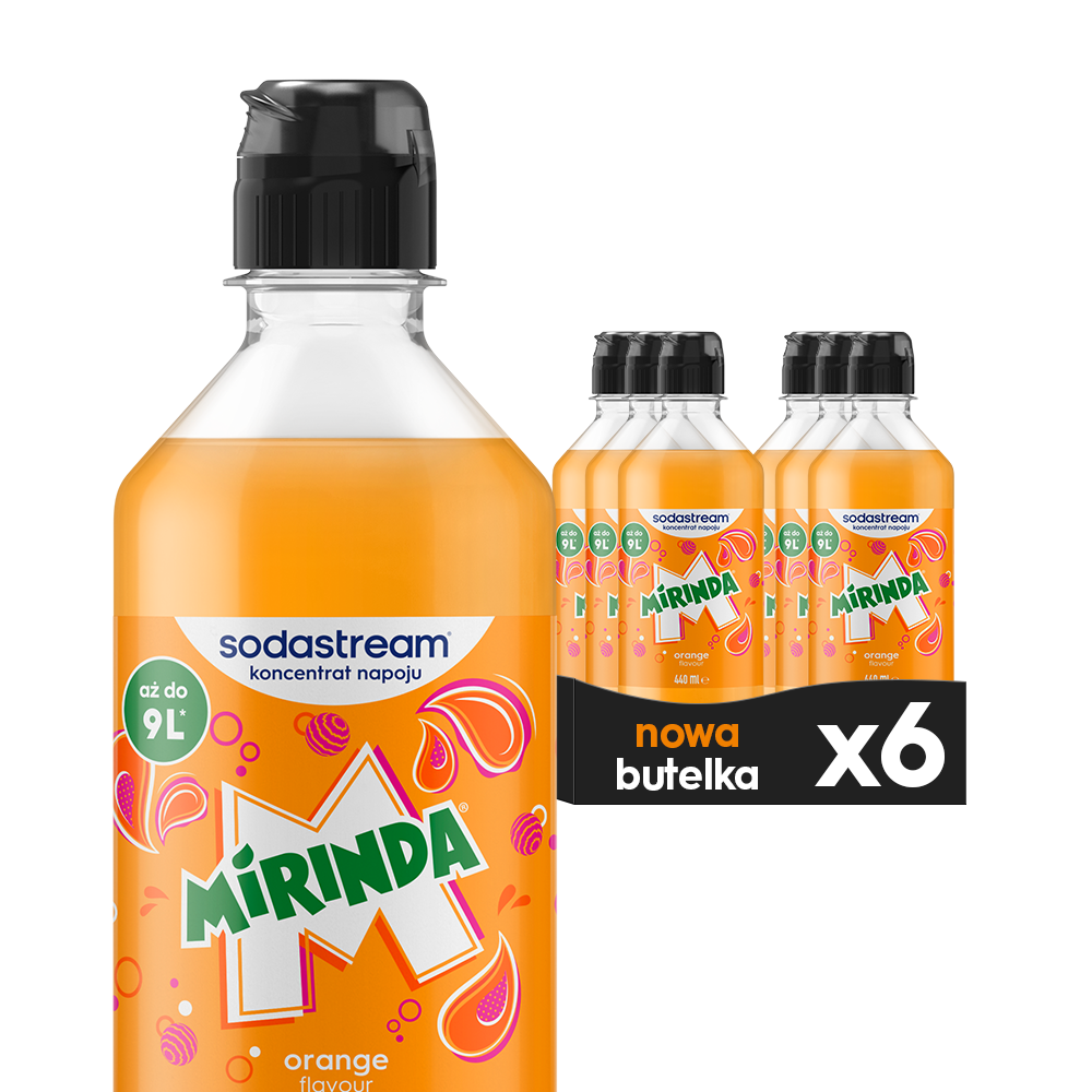 Syrop Mirinda 6 sztuk