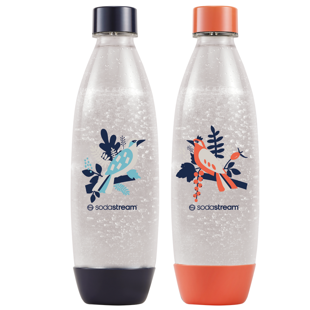 Butelki Fuse Free Birds Sodastream, Dwupak, 1L
