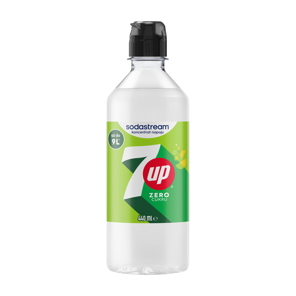 Syrop 7 UP Zero cukru, 440ml