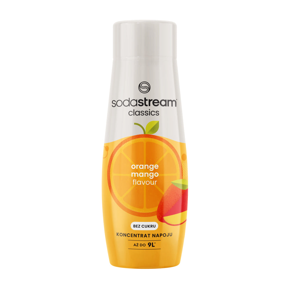 Syrop Pomarańcza Mango bez cukru, 440ml