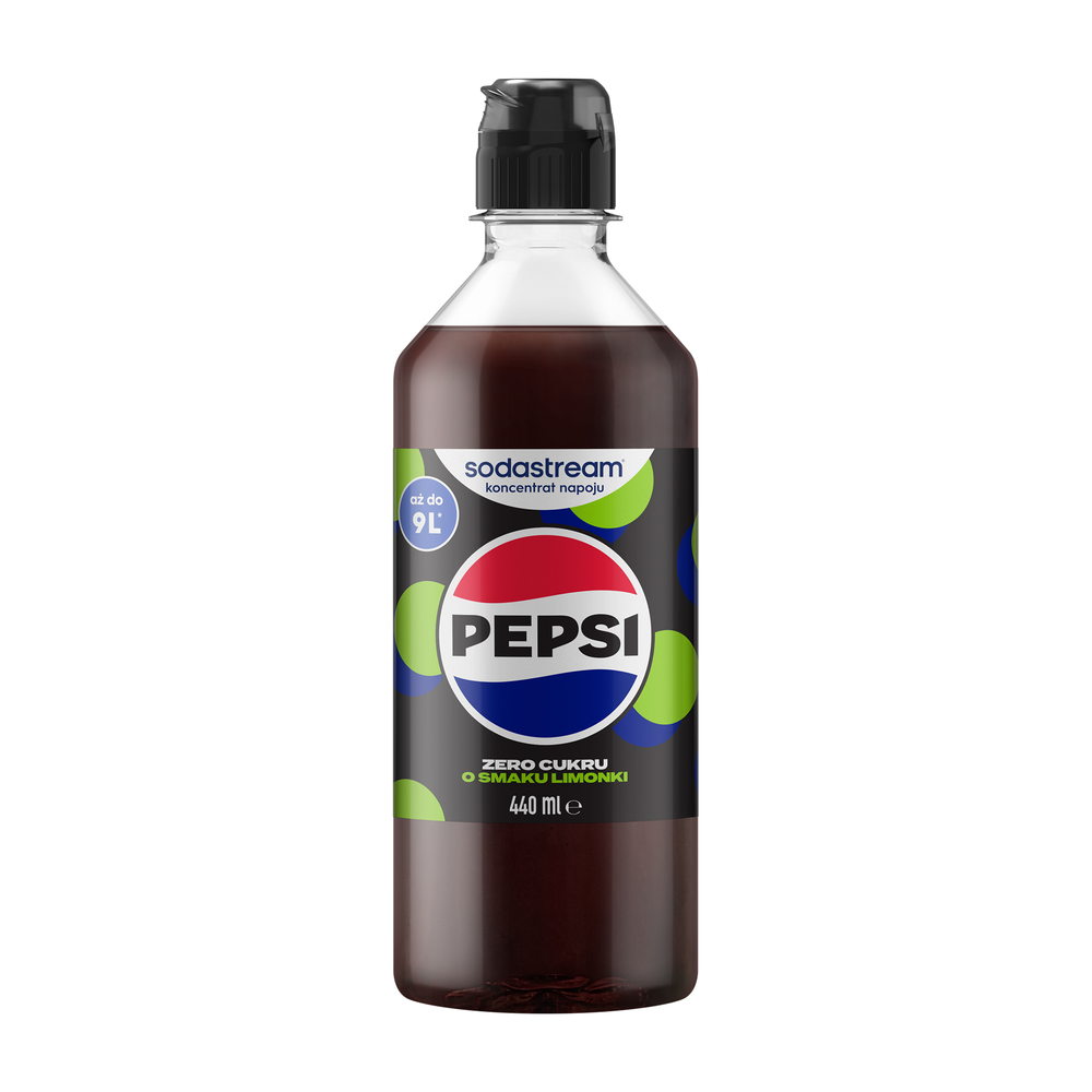 Syrop Pepsi Lime Zero Cukru, 440ml