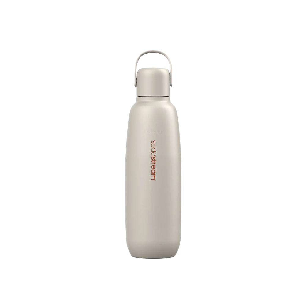 Butelka termiczna Fizz&Go Sodastream, Beżowa, 0,9L