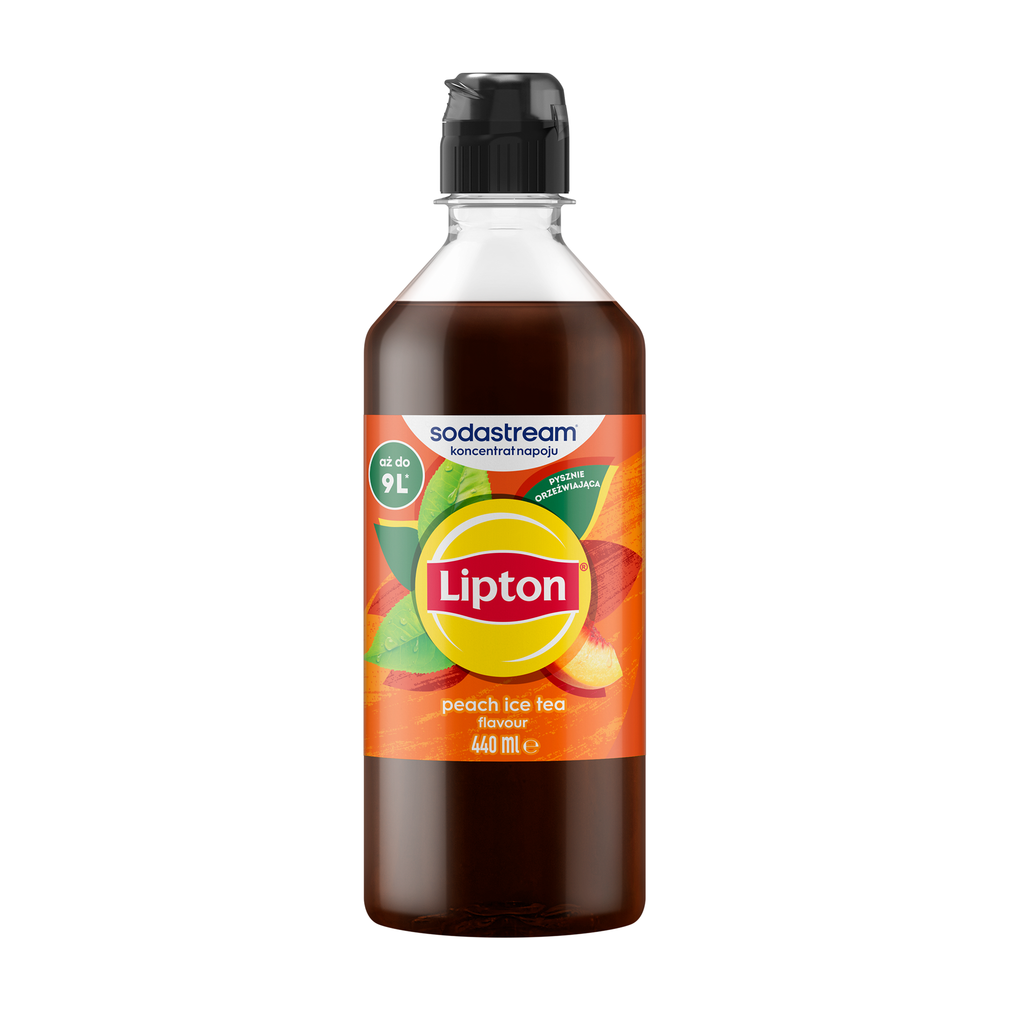 Syrop Lipton Ice Tea Brzoskwinia, 440 ml sodastream