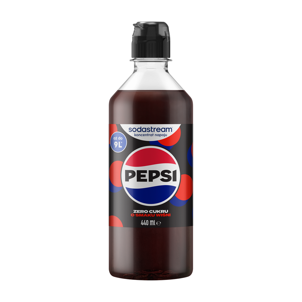 Syrop Pepsi Cherry Zero Cukru, 440ml