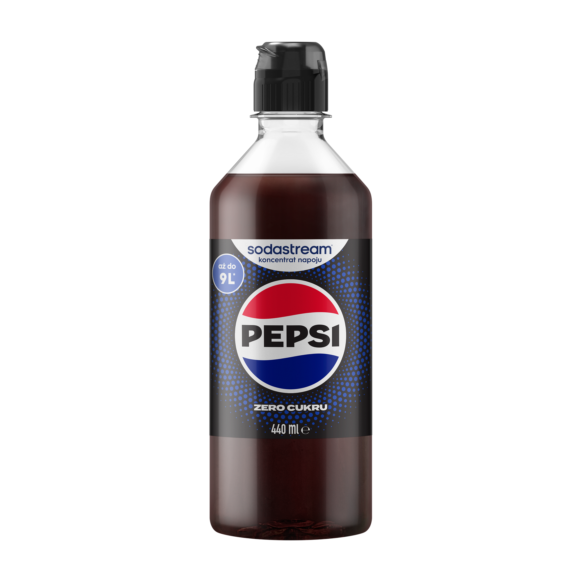 Syrop Pepsi Zero Cukru, 440ml sodastream