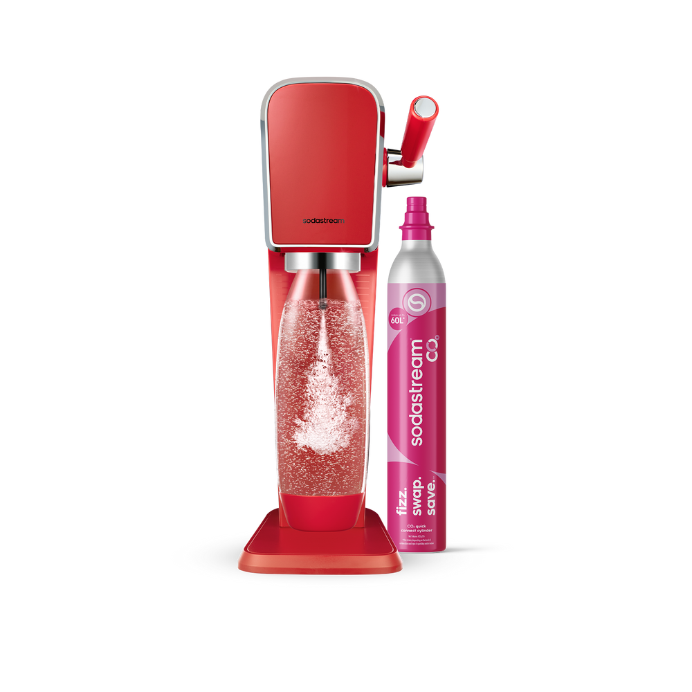 sodastream art czerwony starter pack