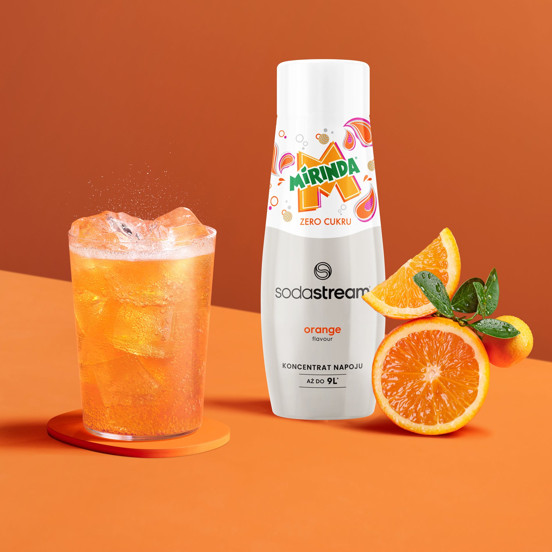 Syrop Mirinda Zero Cukru