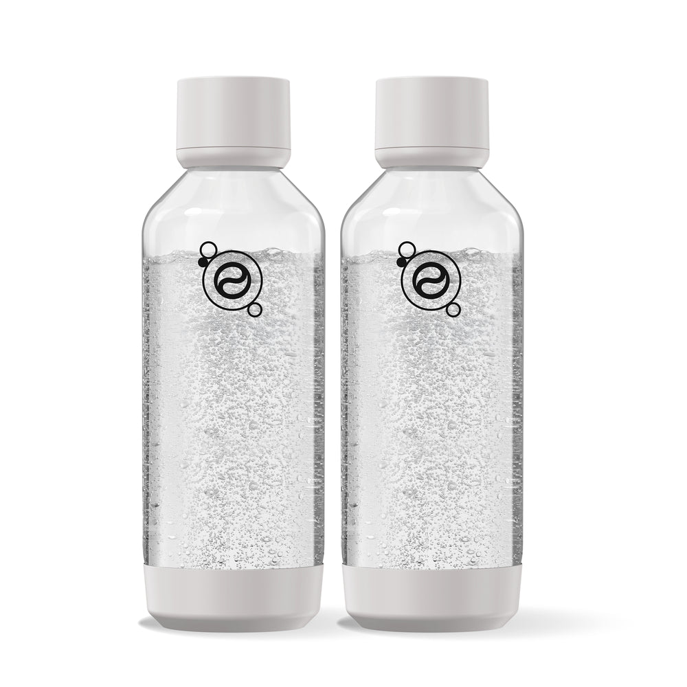 Butelka Fresh, Biała, 1L – Zestaw 2 szt (Część zestawu) – 1