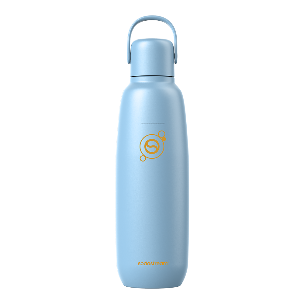 Butelka termiczna Fizz&Go, Jasny Błękit, 0,9L