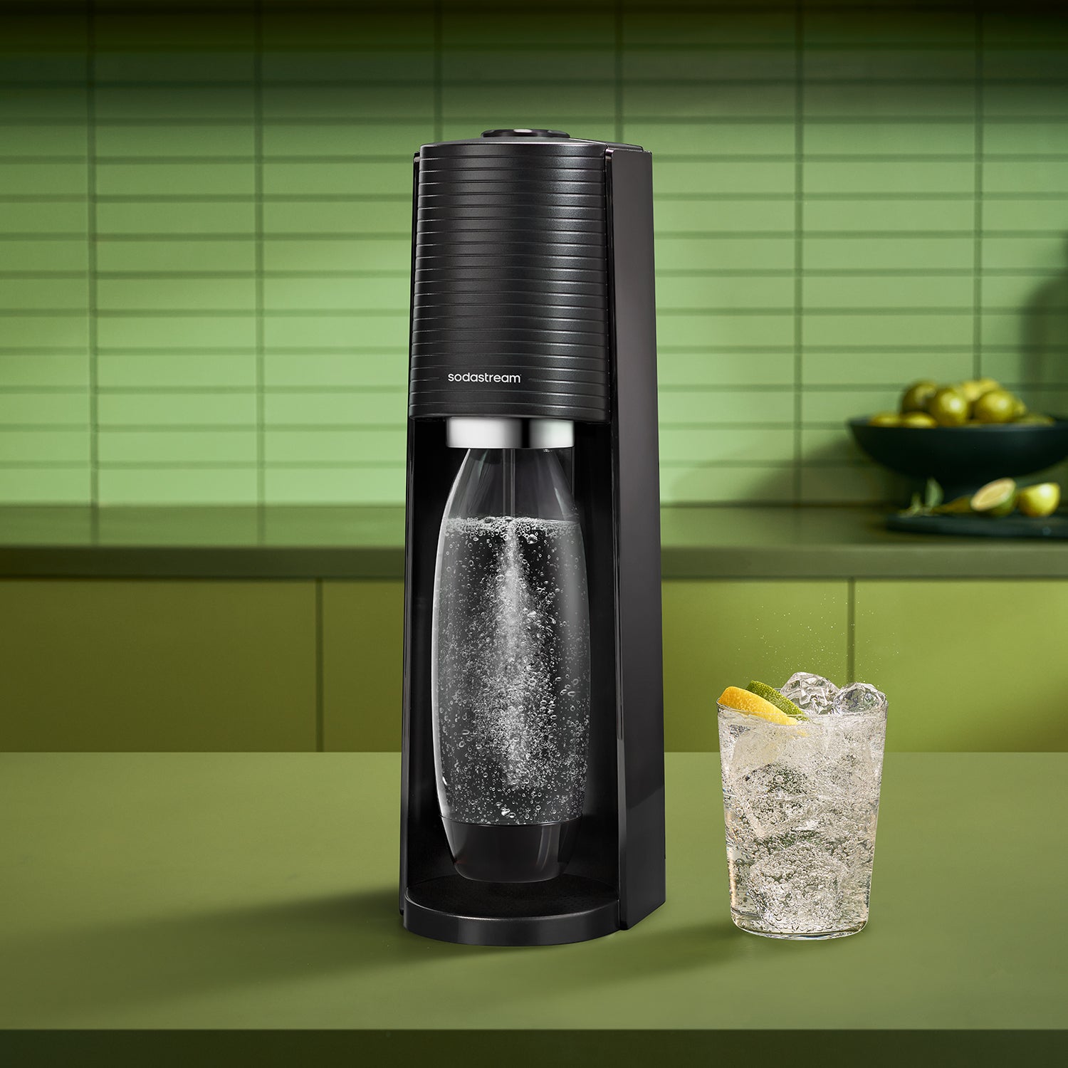 SodaStream Terra Biały – Zestaw Startowy z Butelką Fuse