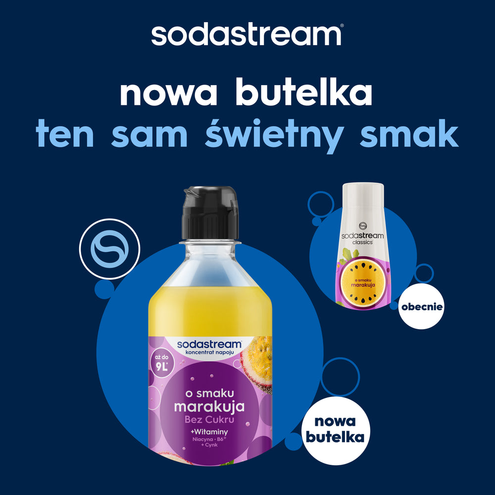 Syrop Marakuja Passion Fruit bez cukru, 440ml