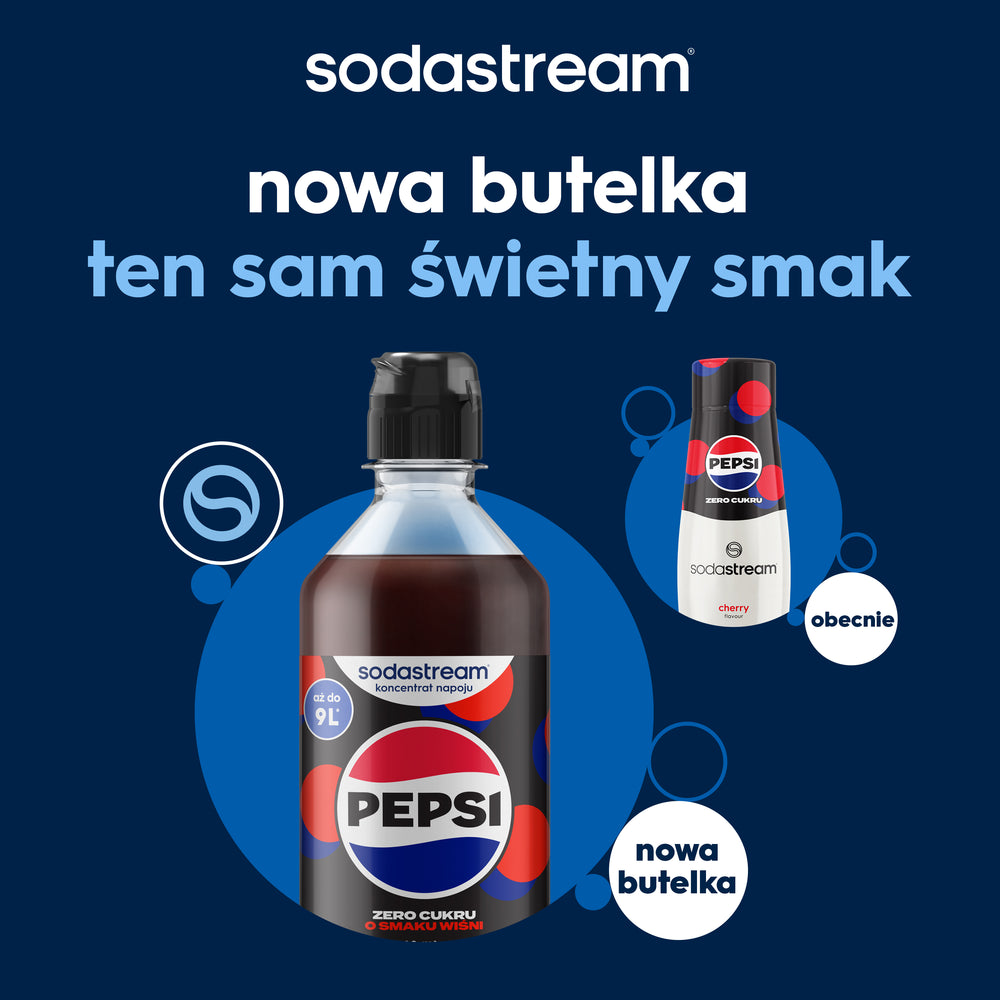 Syrop Pepsi Cherry Zero Cukru, 440ml