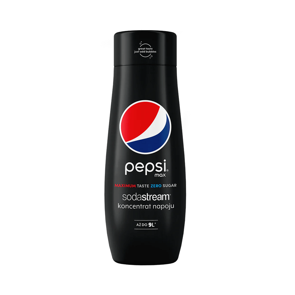 Syrop Pepsi Max bez cukru - Oryginalny Koncentrat – SodaStream Poland